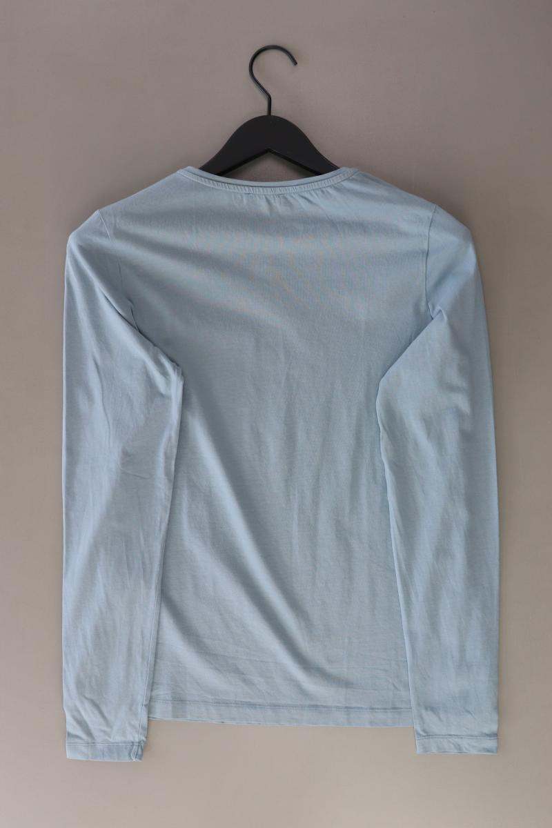 Street One Longsleeve-Shirt Gr. 40 Langarm blau aus Baumwolle