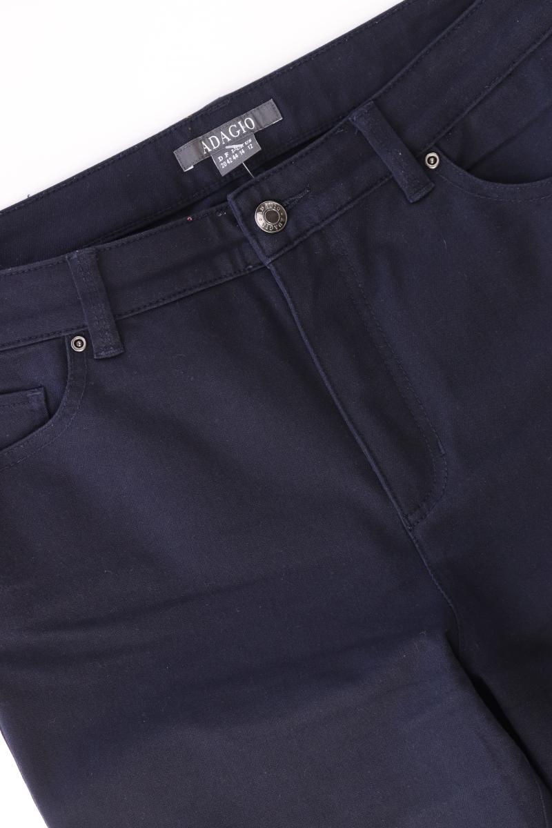 Adagio Hose Gr. Kurzgröße 20 blau aus Baumwolle