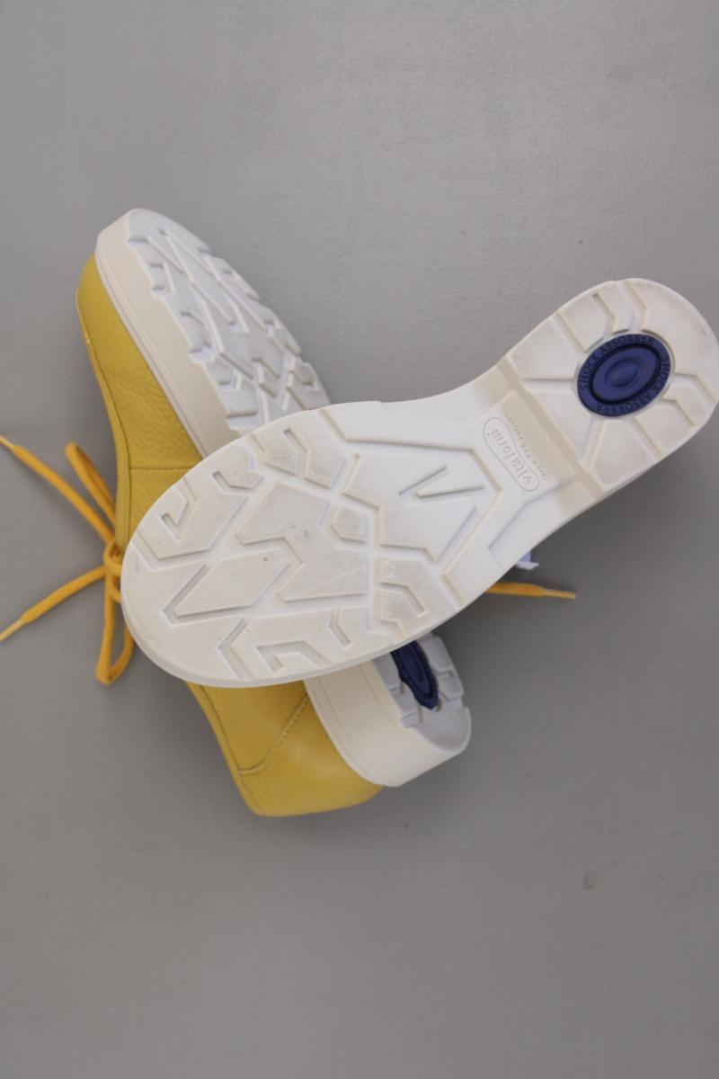 Vitaform Halbschuh Hirschleder Gr. 37 neuwertig gelb