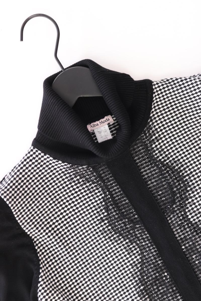 Alba Moda Rollkragenpullover Gr. 38 schwarz aus Viskose
