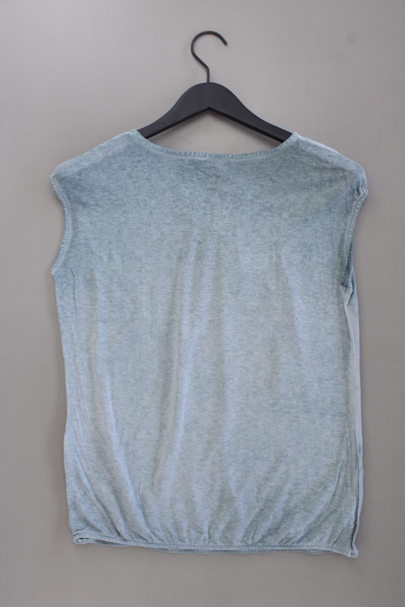 Street One Kurzarmbluse Gr. 36 blau