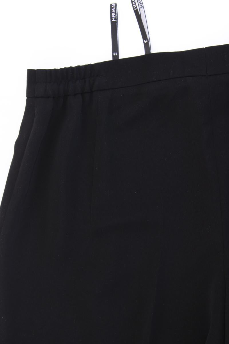 Hermann Lange Stoffhose Gr. 44 schwarz aus Polyester