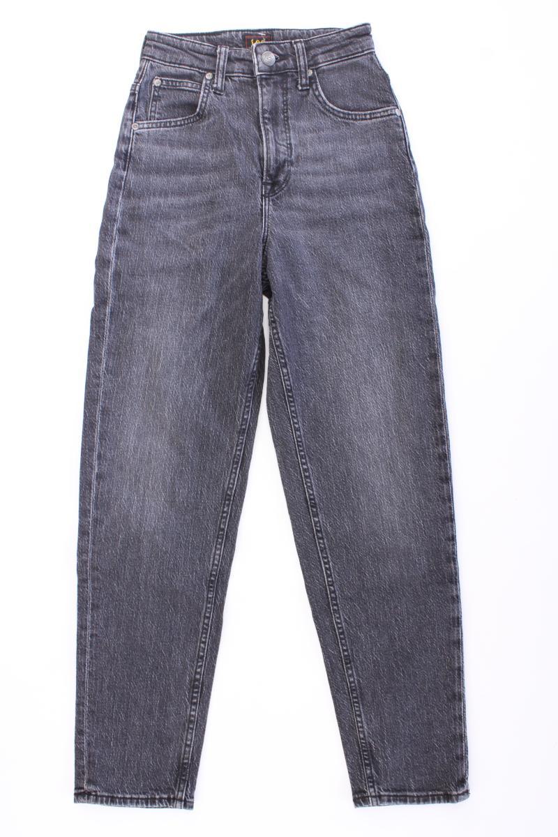 Lee Mom Jeans Gr. W24/L31 Modell Stella Tapered grau aus Baumwolle