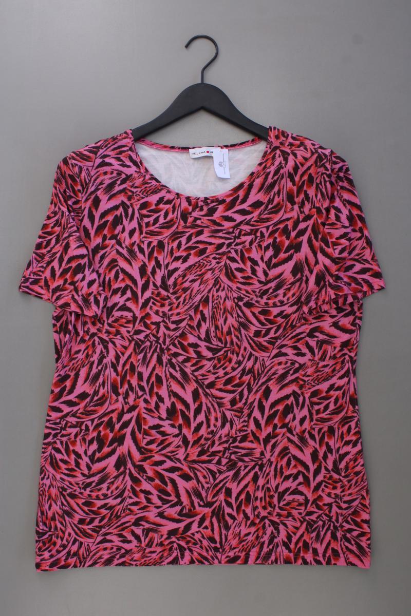 Helena Vera Printshirt Gr. 44 Kurzarm pink aus Viskose