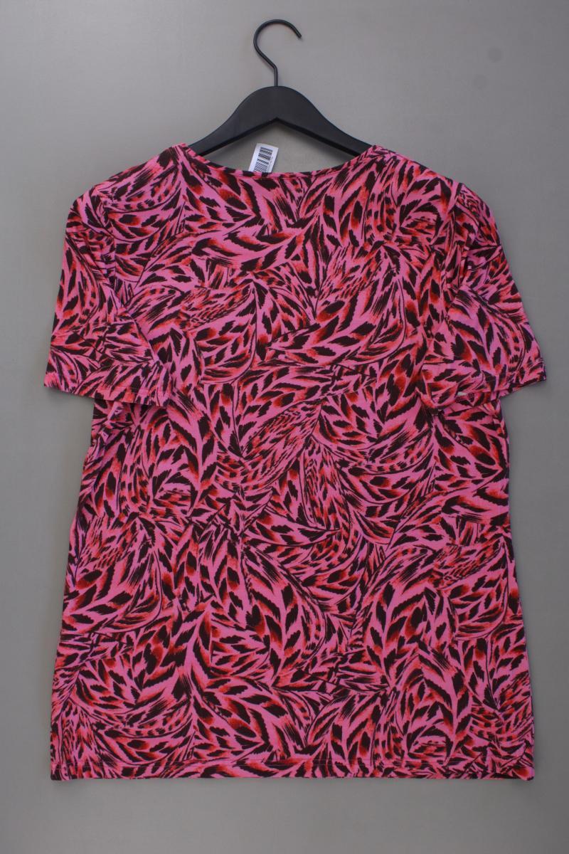 Helena Vera Printshirt Gr. 44 Kurzarm pink aus Viskose