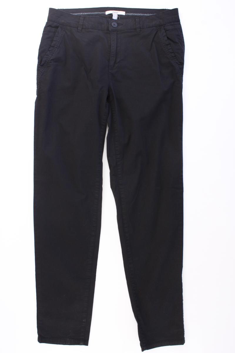 Esprit Chinohose Gr. 36 schwarz aus Baumwolle