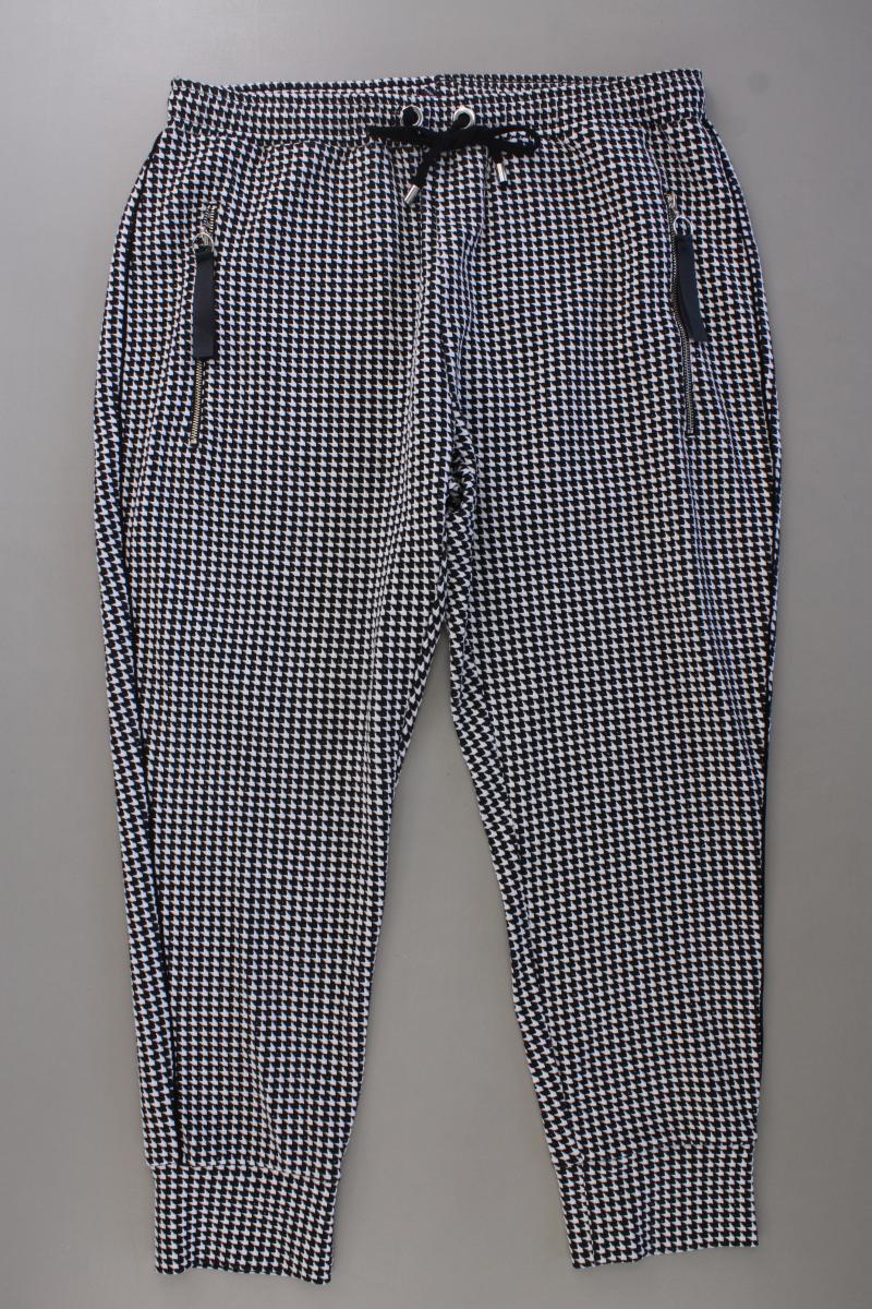 Aniston Stoffhose Gr. 46 hahnentritt schwarz