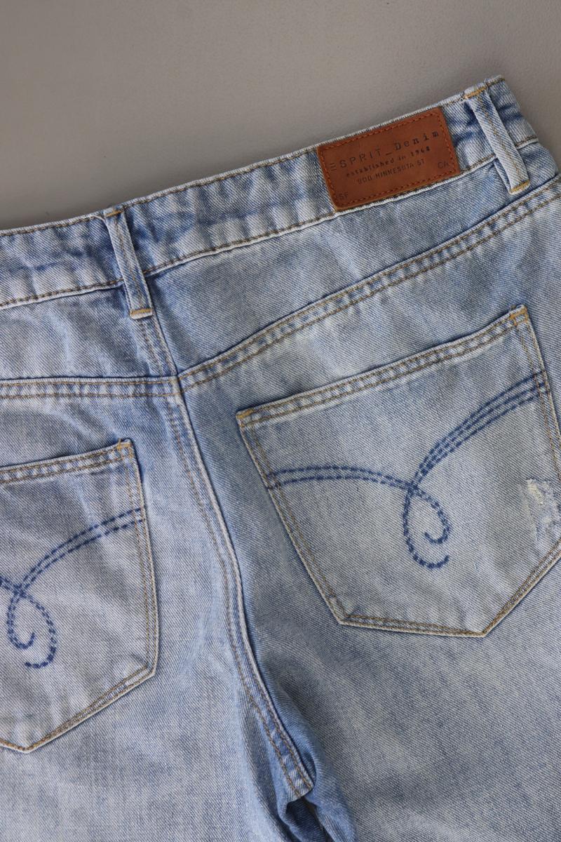 Esprit Jeansshorts Gr. W26 blau aus Baumwolle
