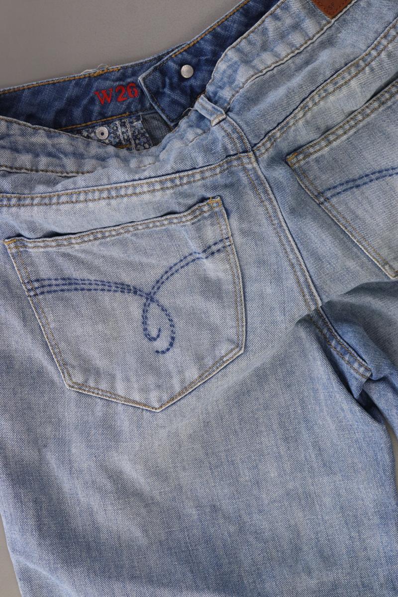Esprit Jeansshorts Gr. W26 blau aus Baumwolle