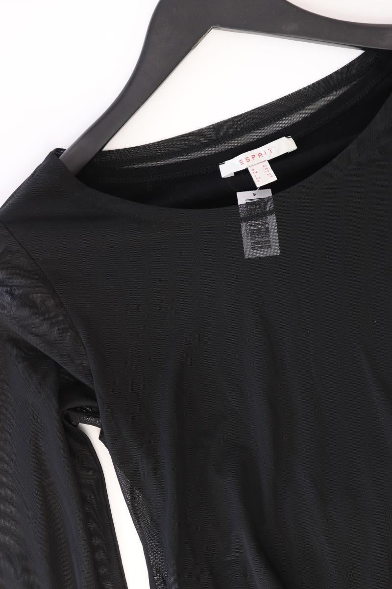 Esprit Longsleeve-Shirt Gr. XS Langarm schwarz aus Polyester