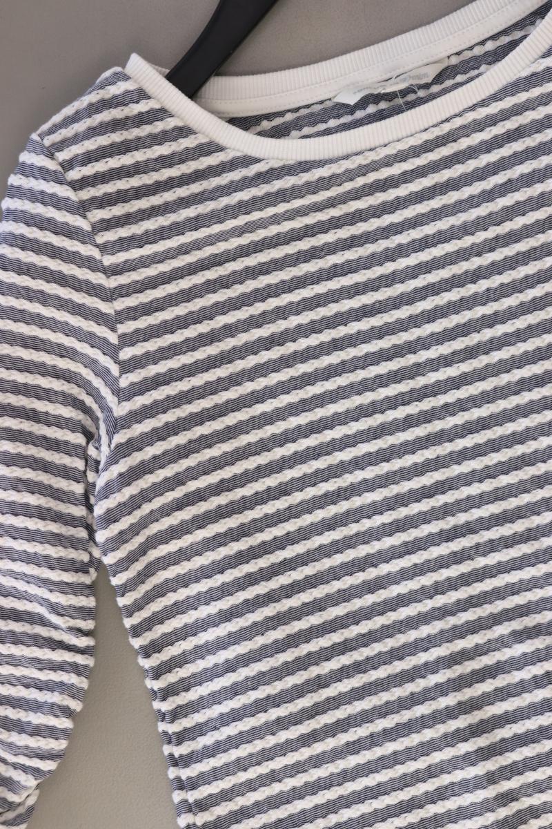 Tom Tailor (Denim) Feinstrickpullover Gr. S gestreift blau aus Baumwolle