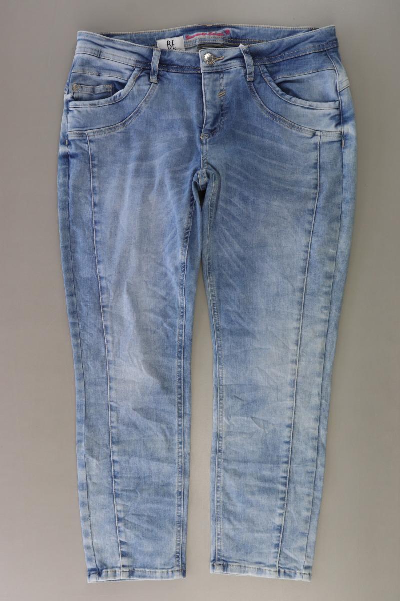 Street One Straight Jeans Gr. W31 blau aus Baumwolle