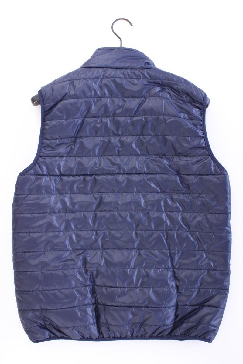 Atlas For Men Steppweste für Herren Gr. M neuwertig blau aus Polyester