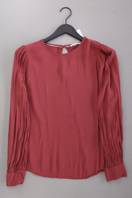 Esprit Langarmbluse Gr. 38 rot aus Viskose