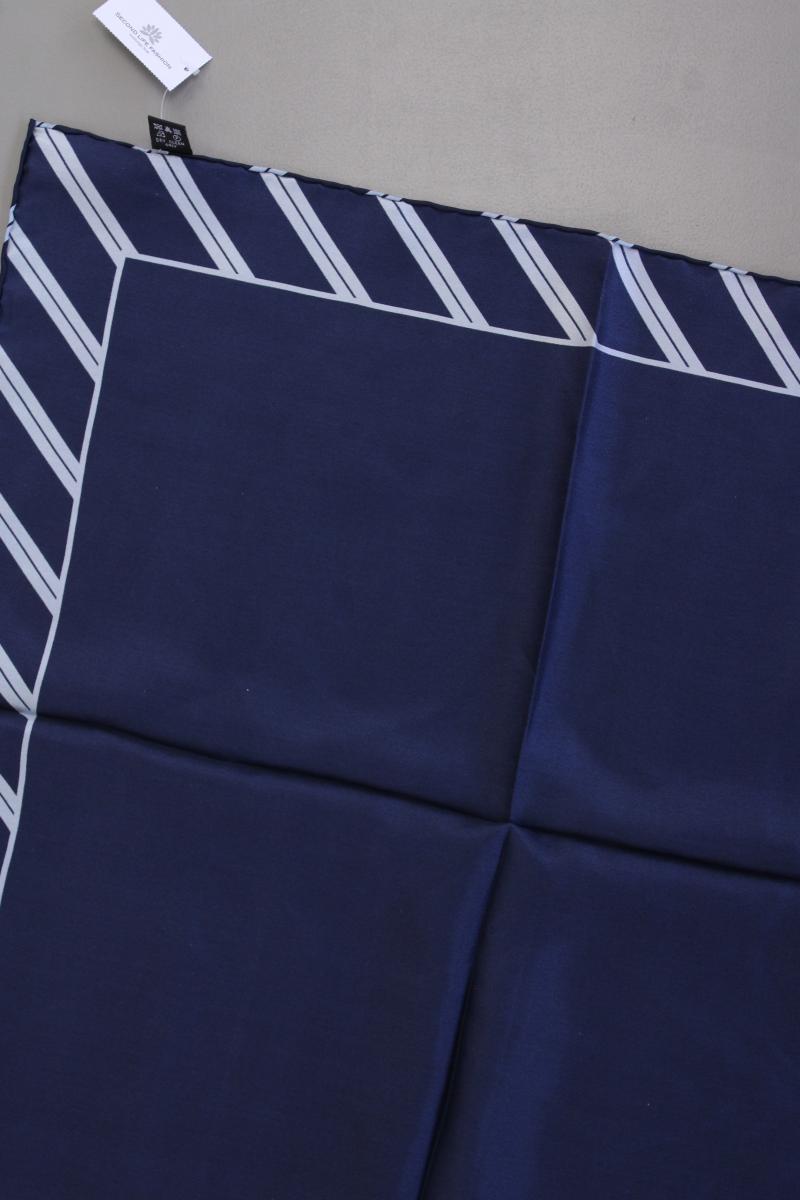 Seidentuch neuwertig blau