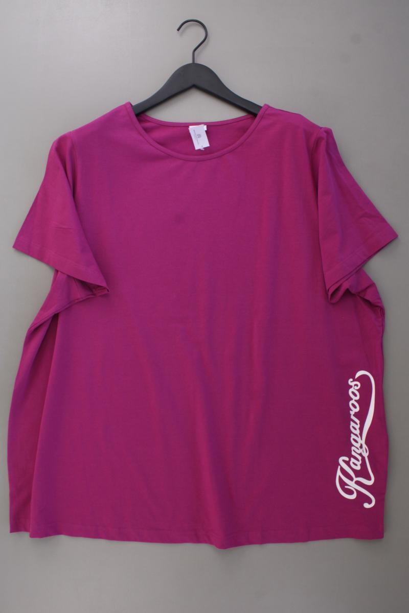 Kangaroos T-Shirt Gr. 52/54 neuwertig Kurzarm lila aus Baumwolle