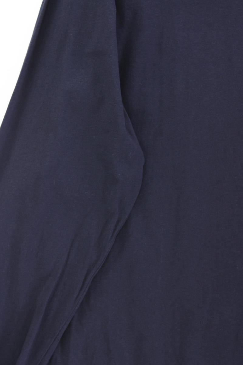 Ulla Popken Longsleeve-Shirt Gr. 54/56 Langarm blau aus Baumwolle
