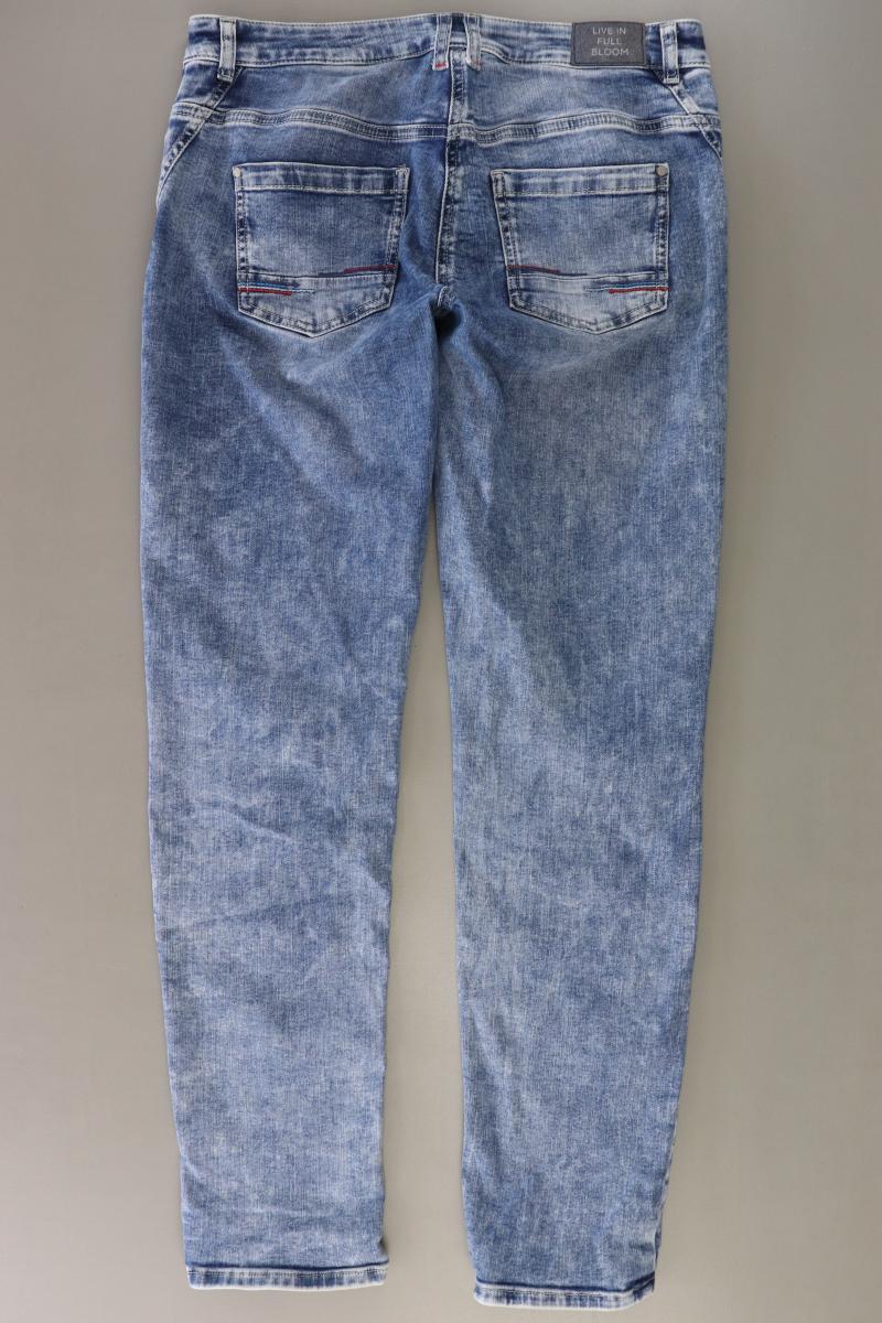 Cecil Straight Jeans Gr. W30 blau aus Baumwolle