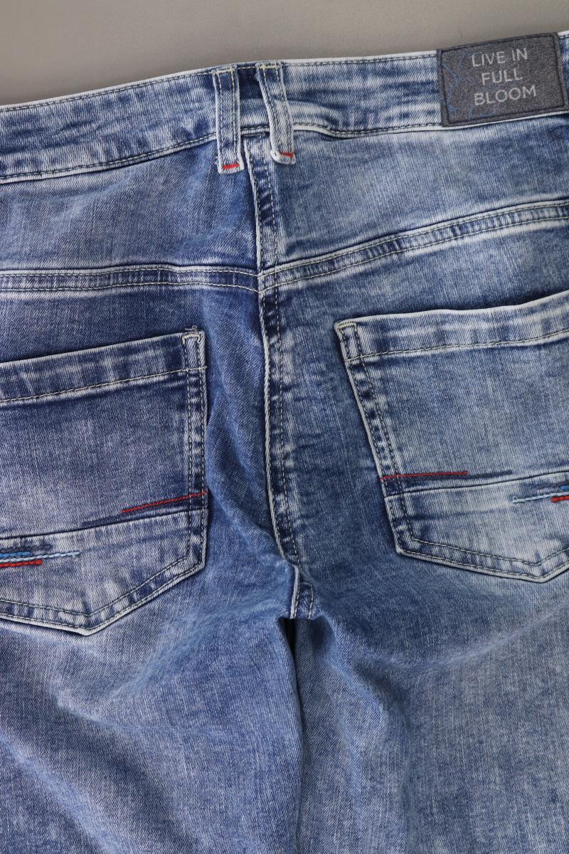 Cecil Straight Jeans Gr. W30 blau aus Baumwolle