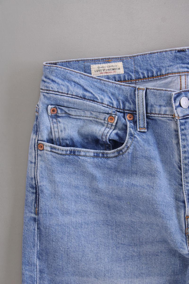 Levi's Slim Jeans für Herren Gr. W31/L34 blau aus Baumwolle