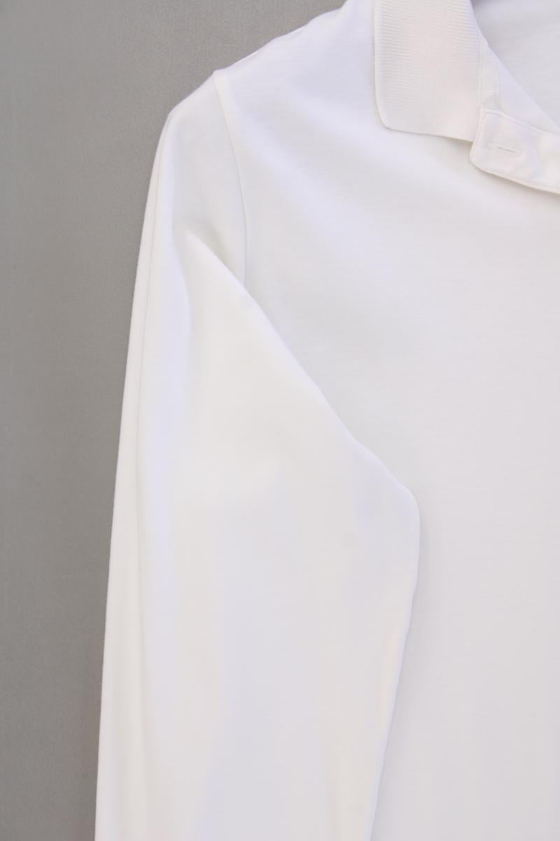 Lands' End Longsleeve-Shirt Gr. L Langarm creme aus Baumwolle