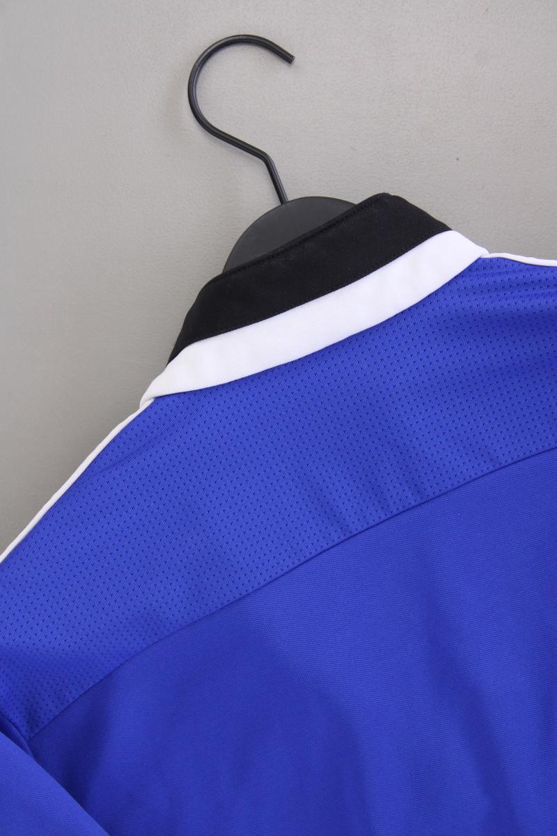 Adidas Langarmpullover für Herren Gr. L blau aus Polyester