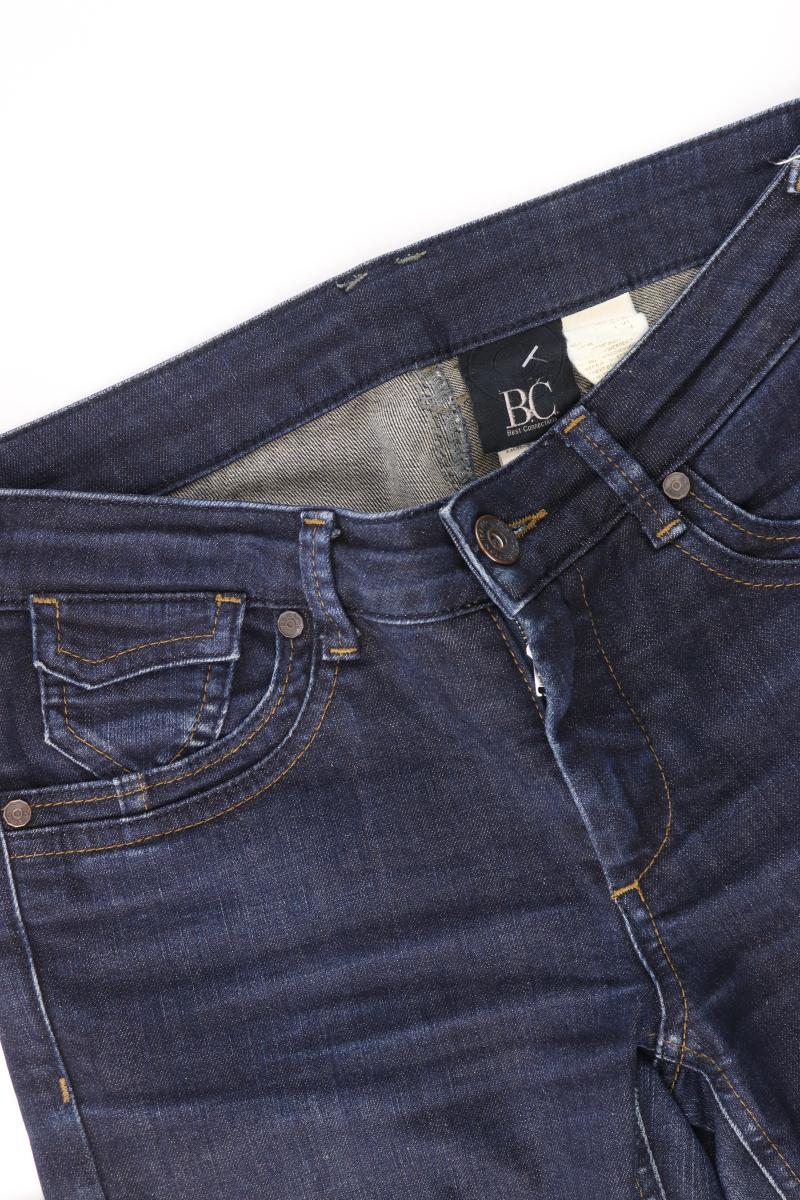 Best Connections Straight Jeans Gr. Kurzgröße 18 blau aus Baumwolle