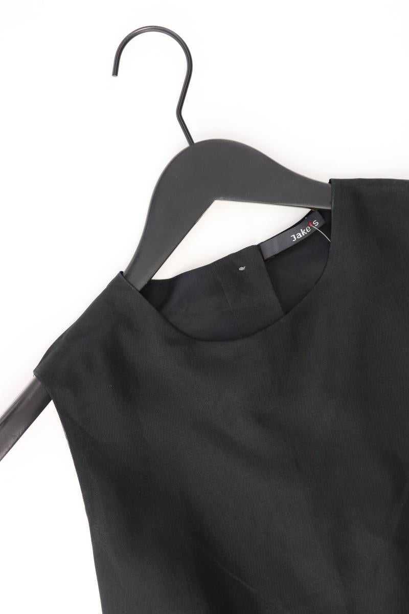 Jake*s Seidenbluse Gr. 36 Ärmellos Vintage schwarz