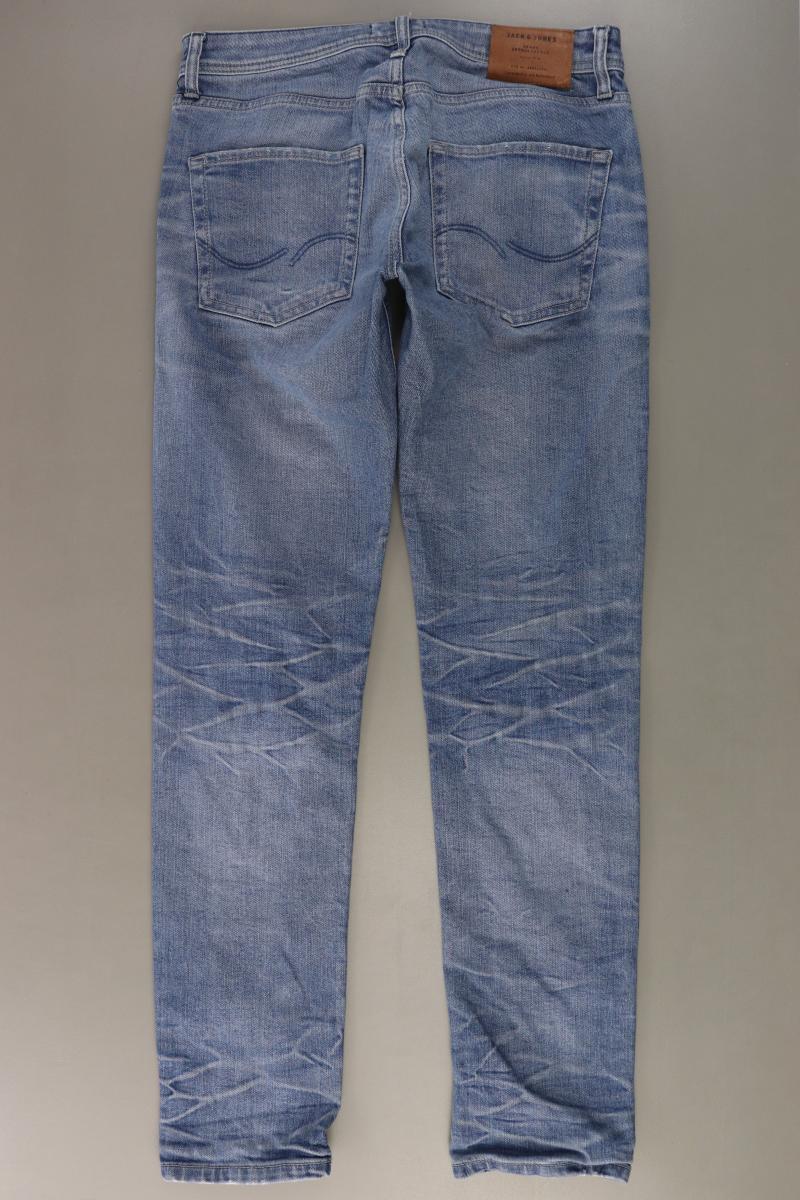 Jack & Jones Straight Jeans für Herren Gr. W31/L34 blau aus Baumwolle