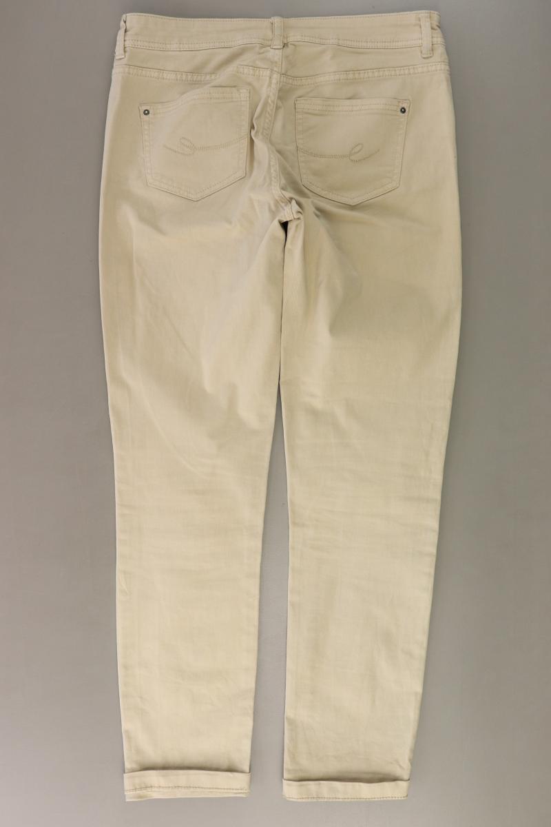 edc by Esprit Straight Jeans Gr. Kurzgröße 36 creme aus Baumwolle