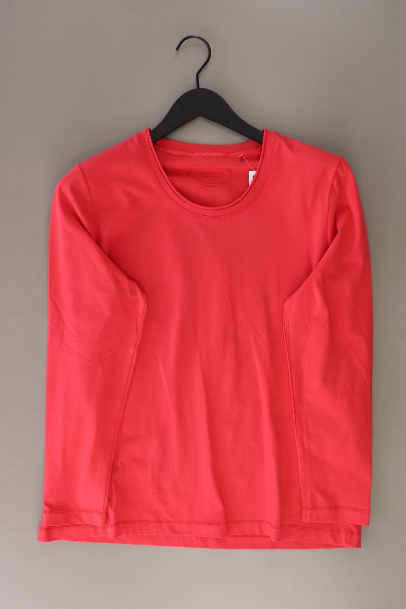 Gina Laura Longsleeve-Shirt Gr. L Langarm rot aus Baumwolle