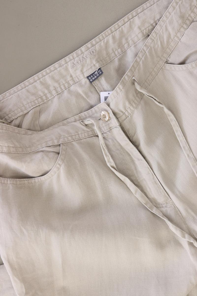 Adagio Stoffhose Gr. 42 grau aus Baumwolle
