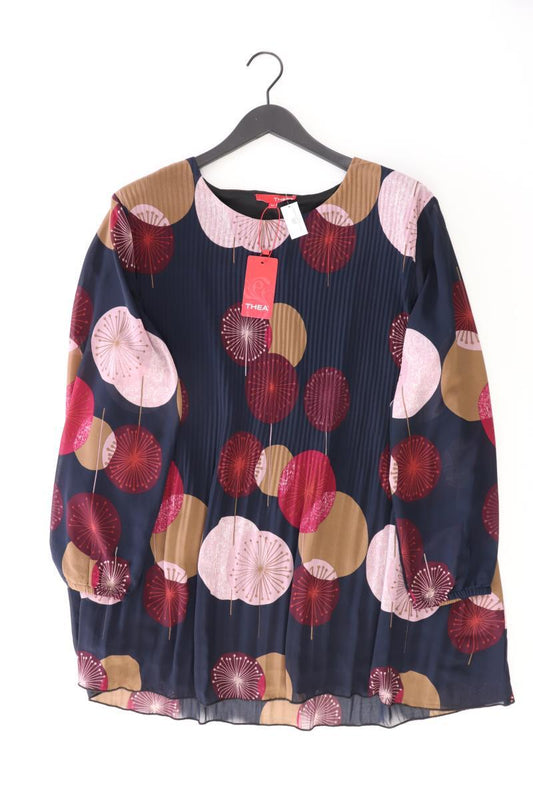 THEA Langarmbluse Gr. 52 neu mit Etikett Neupreis: 49,99€! blau aus Polyester