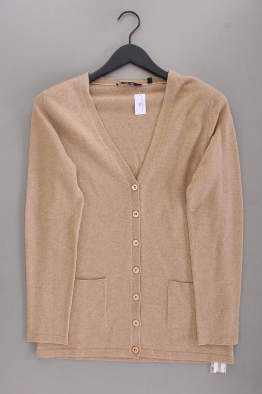 CLARINA Strickjacke Gr. 38 neuwertig Langarm braun aus Kaschmir