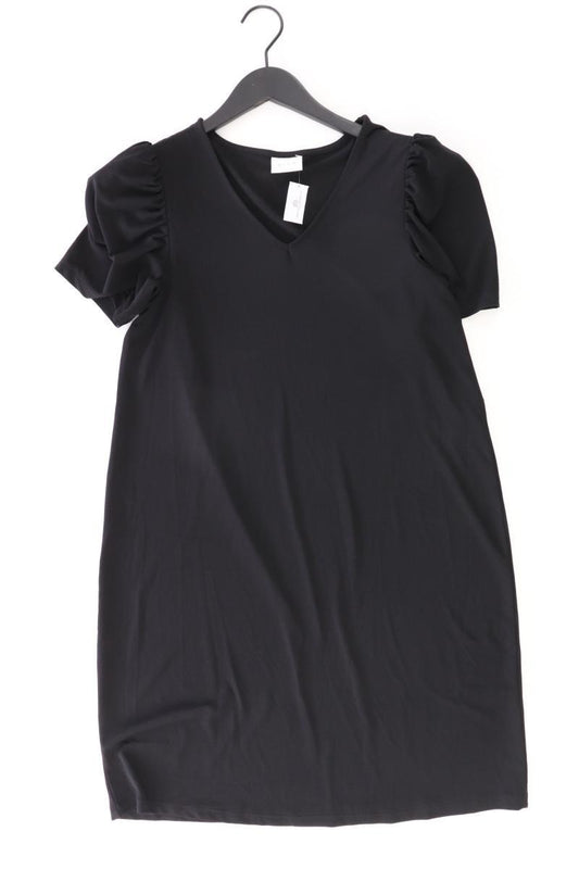 Vila Kurzarmkleid Gr. S schwarz aus Polyester