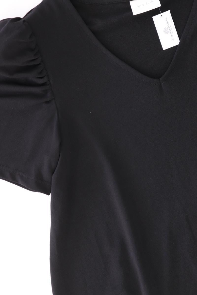 Vila Kurzarmkleid Gr. S schwarz aus Polyester