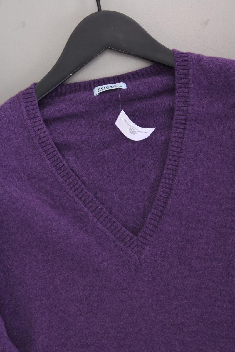 Malo Cashmerepullover Gr. 50 lila aus Kaschmir