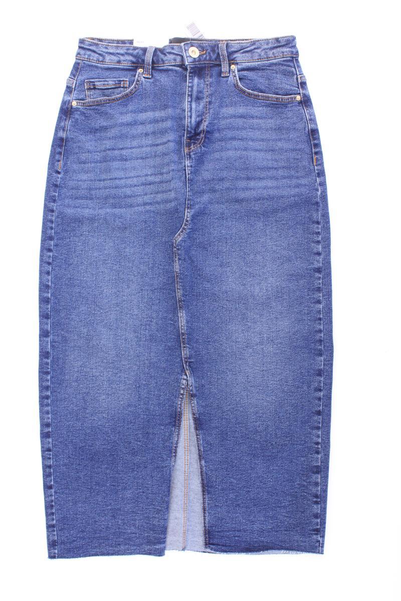Pieces Jeansrock Gr. M neu mit Etikett blau aus Baumwolle