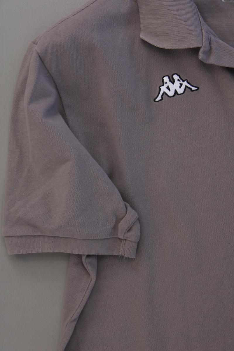 Kappa Poloshirt für Herren Gr. XXL neuwertig Kurzarm grau