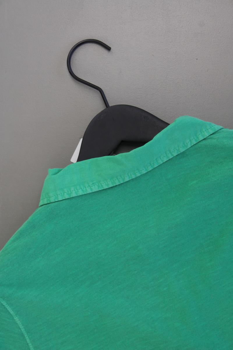 Hucke Poloshirt Gr. 40 neu mit Etikett Kurzarm grün aus Baumwolle