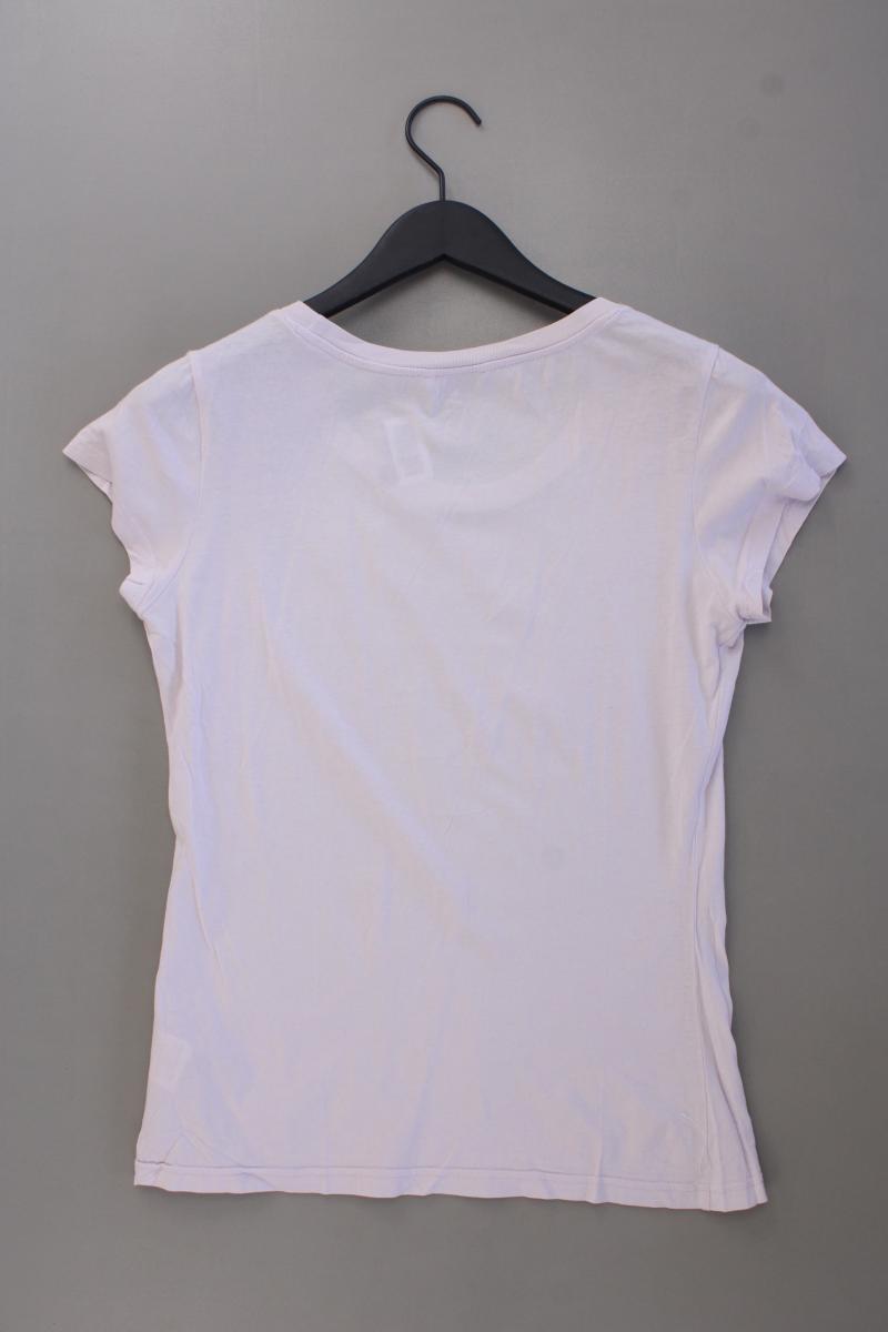 Mustang Printshirt Gr. L Kurzarm rosa aus Baumwolle