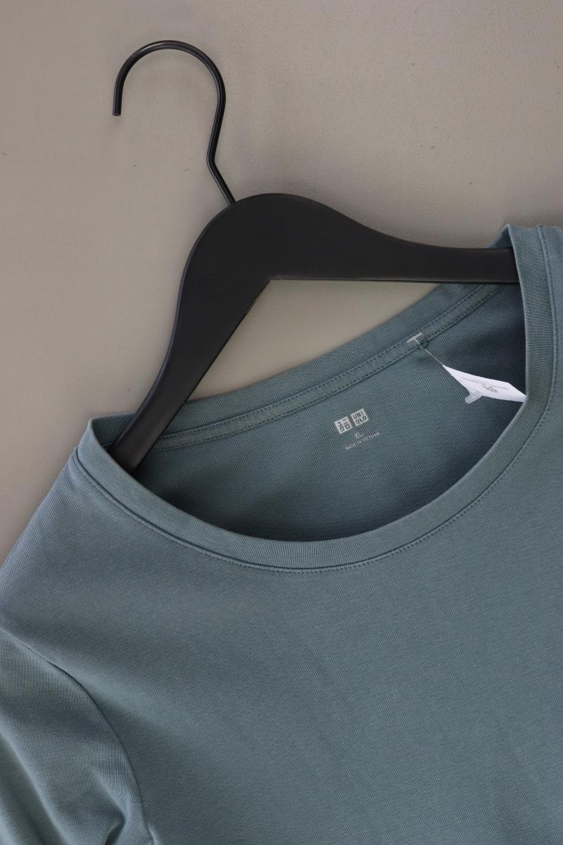 Uniqlo Longsleeve-Shirt Gr. XL Langarm blau aus Baumwolle