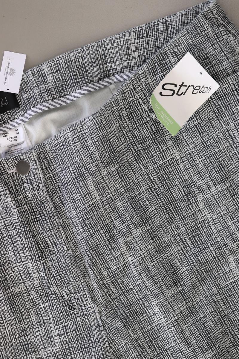 Paola Stretchhose Gr. 54 neu mit Etikett grau aus Baumwolle