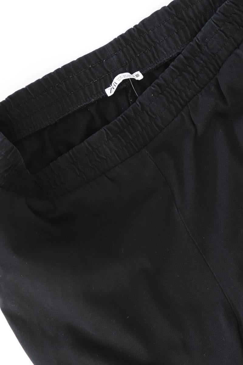Zara Stretchhose Gr. L schwarz aus Baumwolle