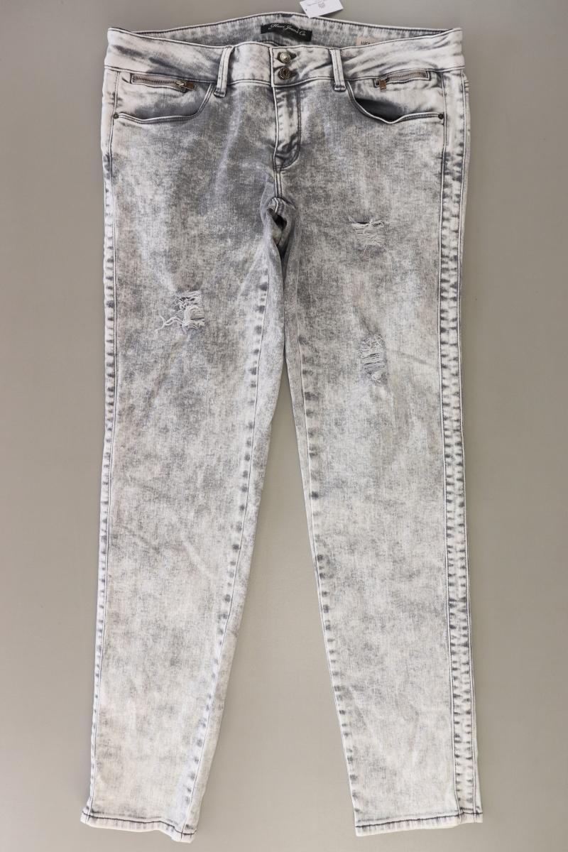 Mavi Skinny Jeans Gr. W32/L32 grau aus Baumwolle