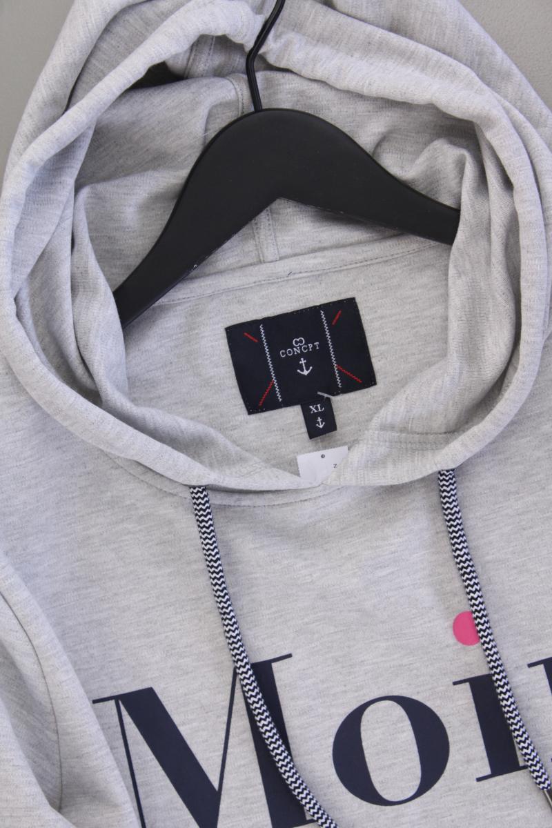 Moin Pullover Gr. XL neuwertig grau aus Polyester