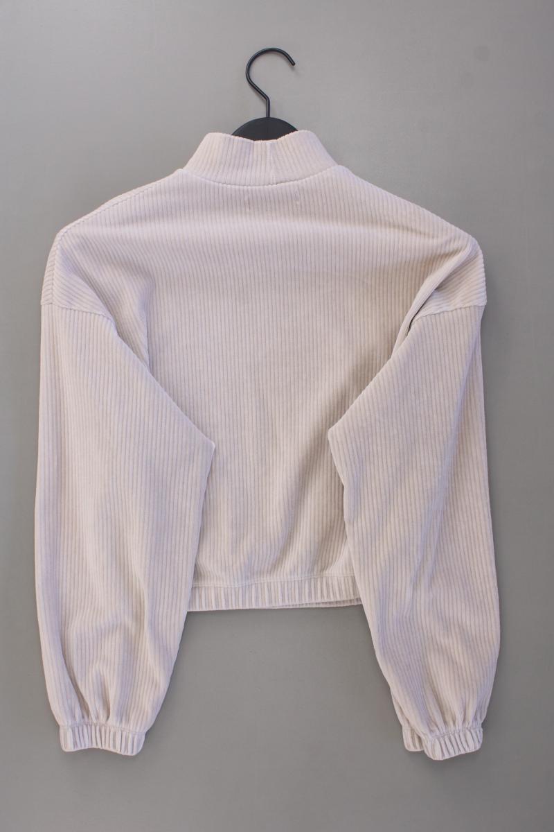 Bershka Crop Pullover Gr. XS creme