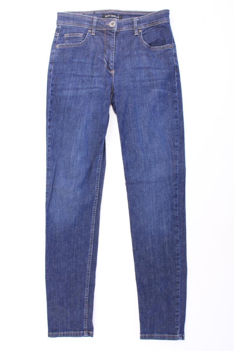 Betty Barclay Straight Jeans Gr. 36 blau aus Baumwolle