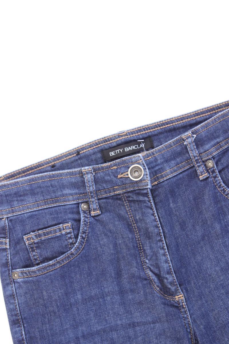 Betty Barclay Straight Jeans Gr. 36 blau aus Baumwolle