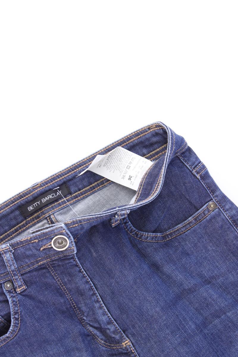 Betty Barclay Straight Jeans Gr. 36 blau aus Baumwolle